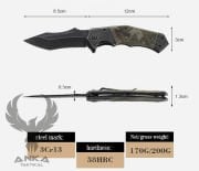 Strider KM352 Camo Cep Çakısı Klon