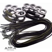 Knuckle Brass Tactical Paracord Muşta