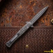 Rose Stonewash Stiletto Çakı