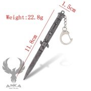 Anka Minyatür Anahtalık Stiletto Bıçak