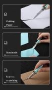 Mini Fold Box Cutter Stiletto Çakı
