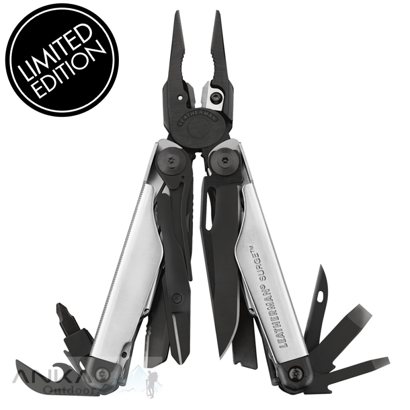 Leatherman Surge Black & Silver Limitli Seri