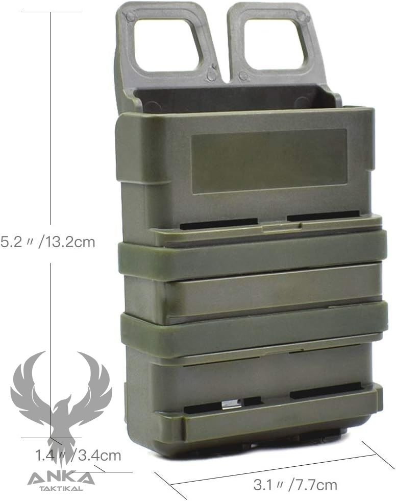 Anka Fast Mag MPT-55 5.56 Şarjör Kılıfı Haki | Ankaoutdoor