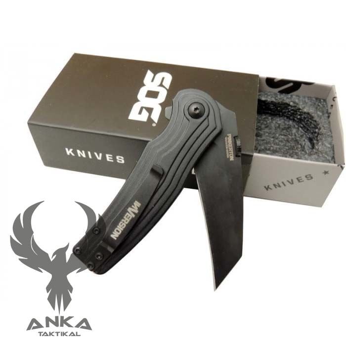 SOG Pinkerton Stub-Thumb Çakı Siyah