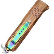 Microtech Raider Gen 2 OTF Çakı Ahşap Klon