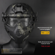 Taktikal Airsoft Koruyucu Gözlük