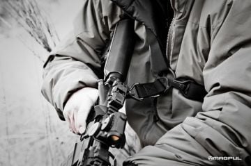 Tek Nokta Tüfek Askısı Siyah